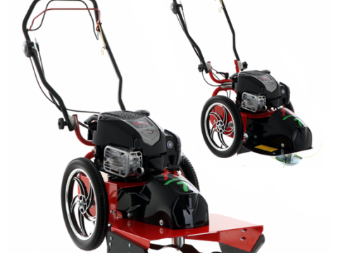 Blue Bird FLO SPEED 7 BS – Desbrozadora de ruedas de gasolina – Hilo + cuchilla – B&S 675 EXi