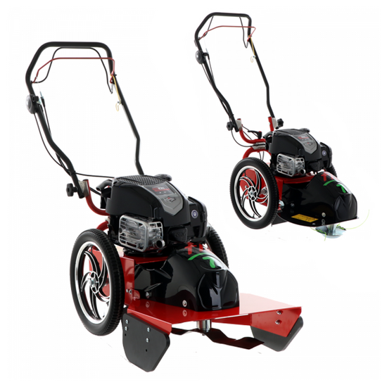 Blue Bird FLO SPEED 7 BS – Desbrozadora de ruedas de gasolina – Hilo + cuchilla – B&S 675 EXi