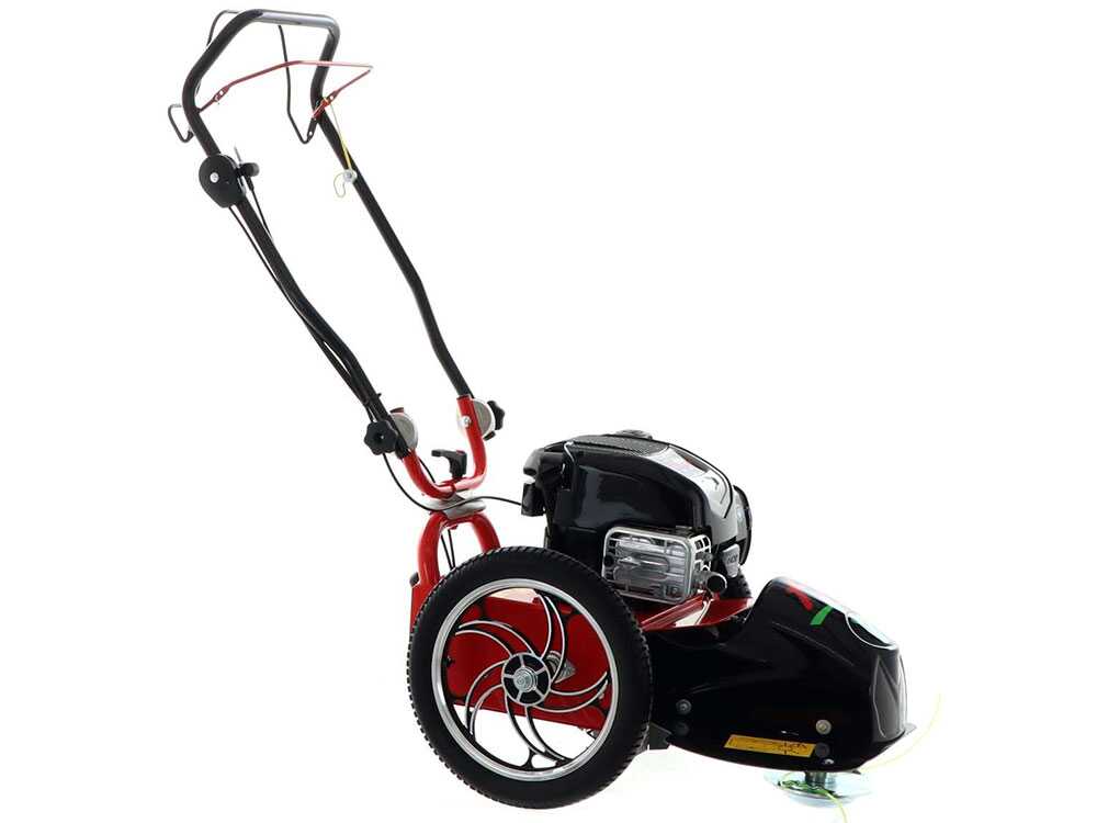 Blue Bird FLO SPEED 7 BS – Desbrozadora de ruedas de gasolina – Hilo + cuchilla – B&S 675 EXi - Imagen 5