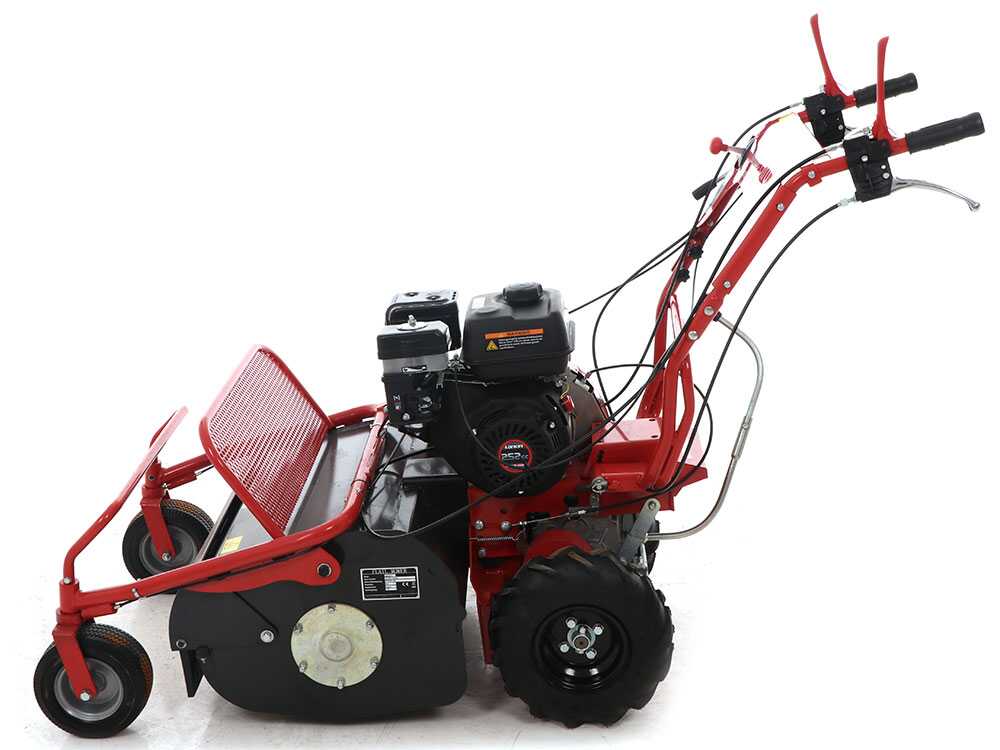 Blue Bird FM600 – Desbrozadora de ruedas profesional de cuchillas – Loncin LC175F-2 - Imagen 3