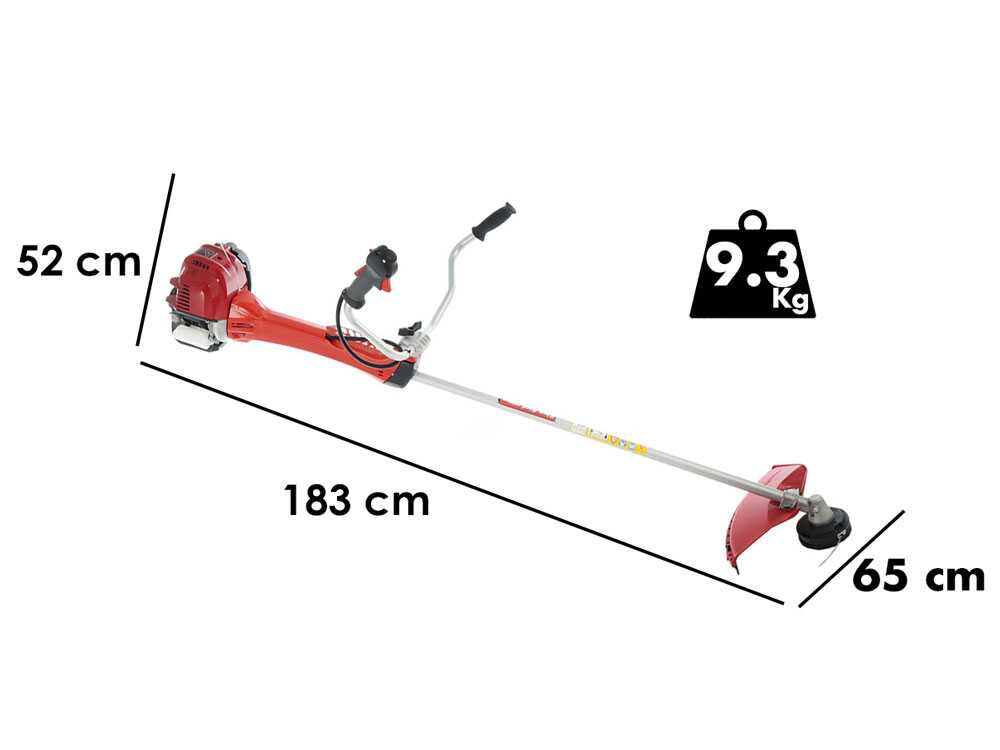 Blue Bird HO 50 PRO M – Desbrozadora de gasolina de 4 tiempos – Motor Honda GX 50 - Imagen 2