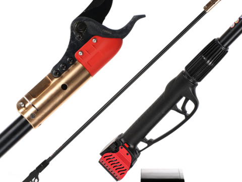 Blue Bird HPS 22-220 – Tijera de podar eléctrica con pértiga de 220 cm – 21,6V 2,5Ah