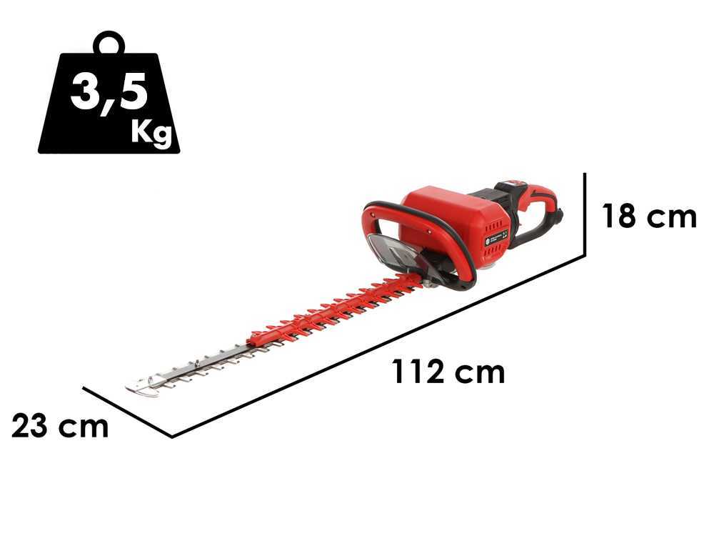 Blue Bird HT 23-70 – Cortasetos a batería 50,4 V – SIN BATERÍA NI CARGADOR - Imagen 2