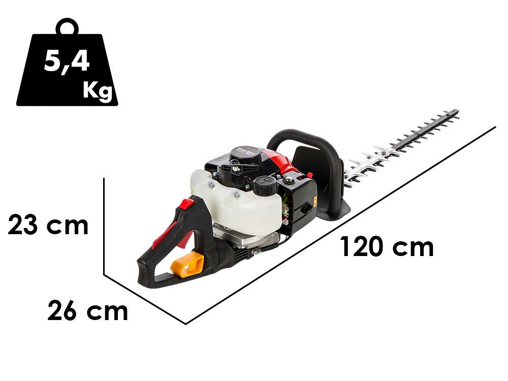 Blue Bird HT 261-J75 – Cortasetos de gasolina con cuchillas de 75 cm – 25,4 cm3 - Imagen 2