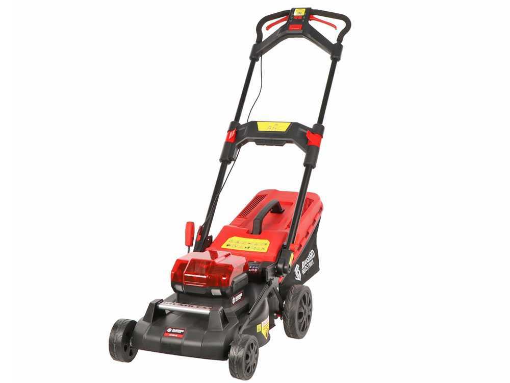 Blue Bird LM 22-41 – Cortacésped a batería – 2x 18V/5Ah – Anchura de corte 41 cm - Imagen 3
