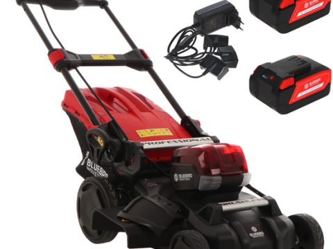 Blue Bird LM 22-46T – Cortacésped a batería – 2x 18V/5Ah