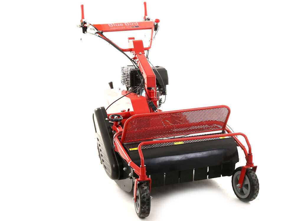 Blue Bird SG0813 – Desbrozadora de ruedas de cuchillas – Loncin G390F - Imagen 5