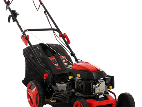 Blue Bird Sprint B46 T – Cortacésped de gasolina de tracción – 4 en 1 – Corte 46 cm