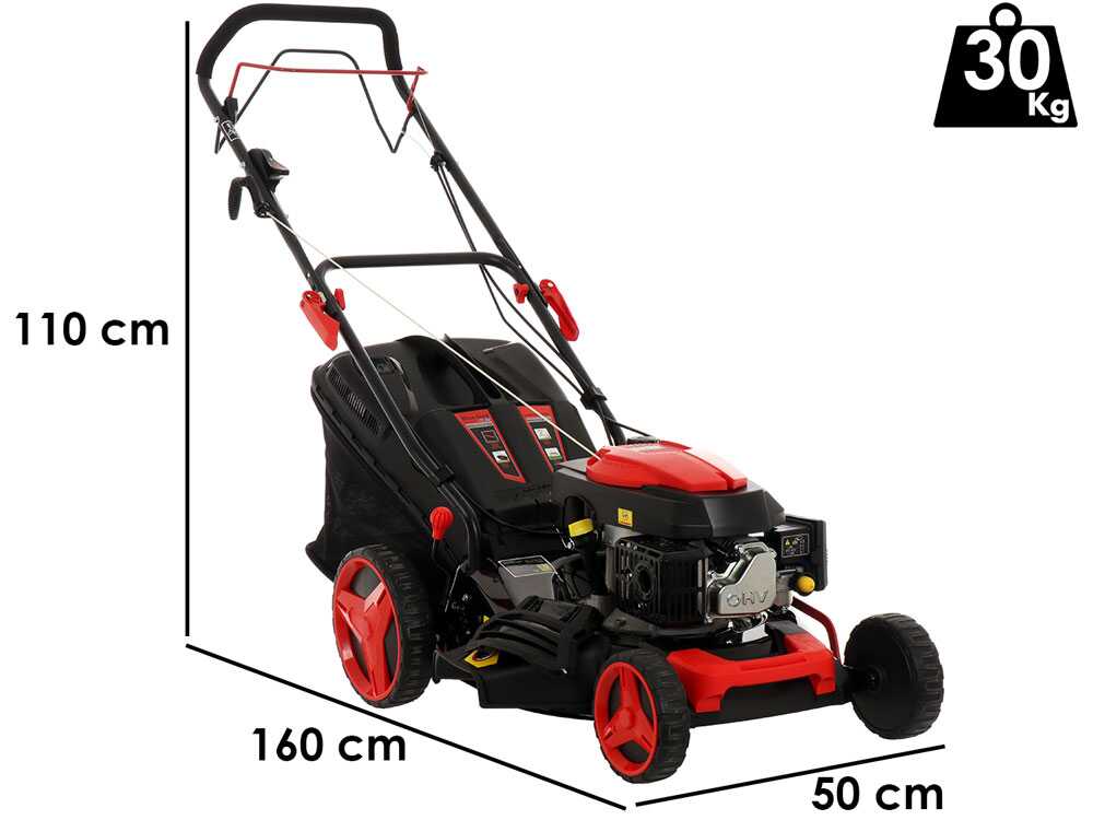 Blue Bird Sprint B46 T – Cortacésped de gasolina de tracción – 4 en 1 – Corte 46 cm - Imagen 2