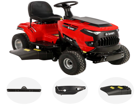 Blue Bird TR SL 86M – Tractor cortacésped con caja de cambios mecánica – Descarga lateral y mulching