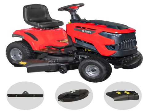 Blue Bird TR SL 98H – Tractor cortacésped con transmisión hidrostática – Descarga lateral