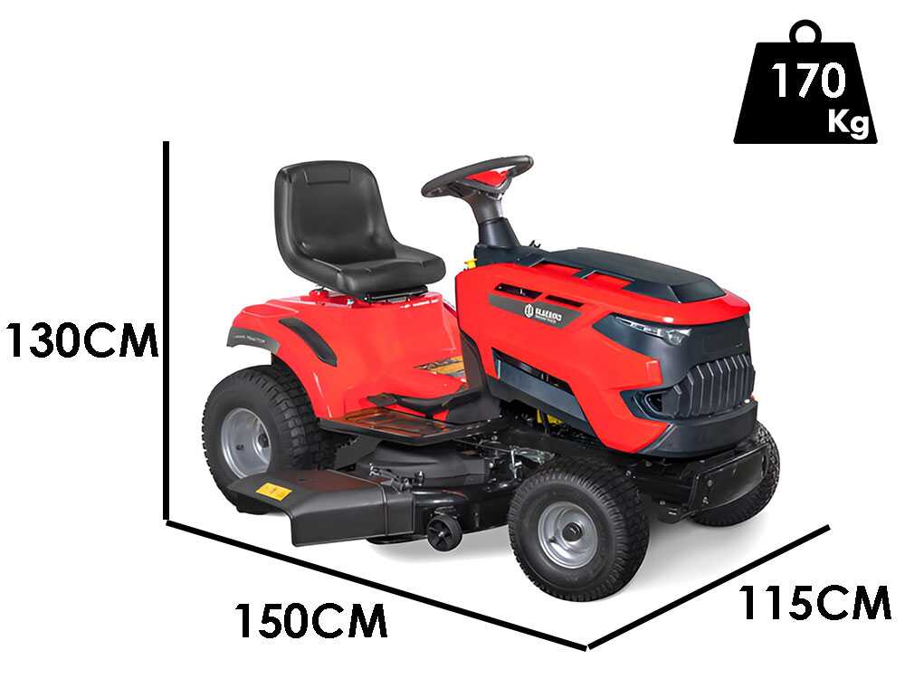 Blue Bird TR SL 98H – Tractor cortacésped con transmisión hidrostática – Descarga lateral - Imagen 2