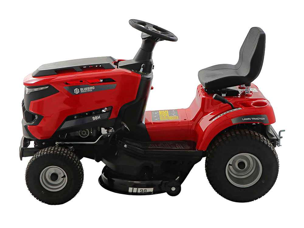 Blue Bird TR SL 98H – Tractor cortacésped con transmisión hidrostática – Descarga lateral - Imagen 5