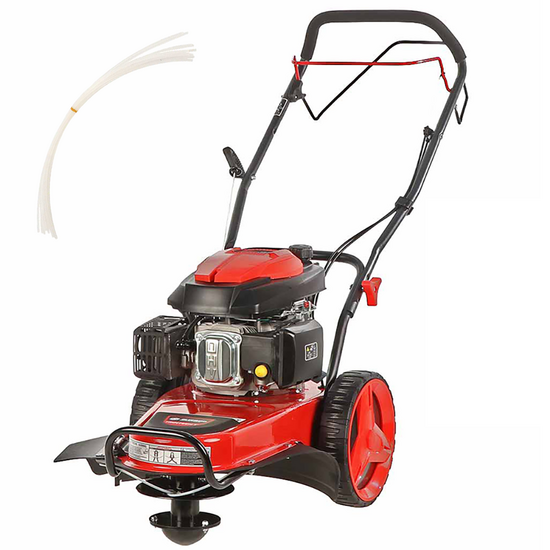 Blue Bird TrimTech T – Desbrozadora de ruedas de gasolina de 4 tiempos autopropulsada