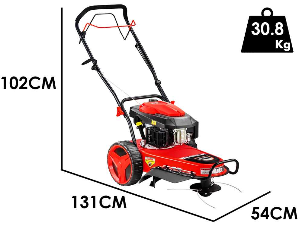 Blue Bird TrimTech T – Desbrozadora de ruedas de gasolina de 4 tiempos autopropulsada - Imagen 2