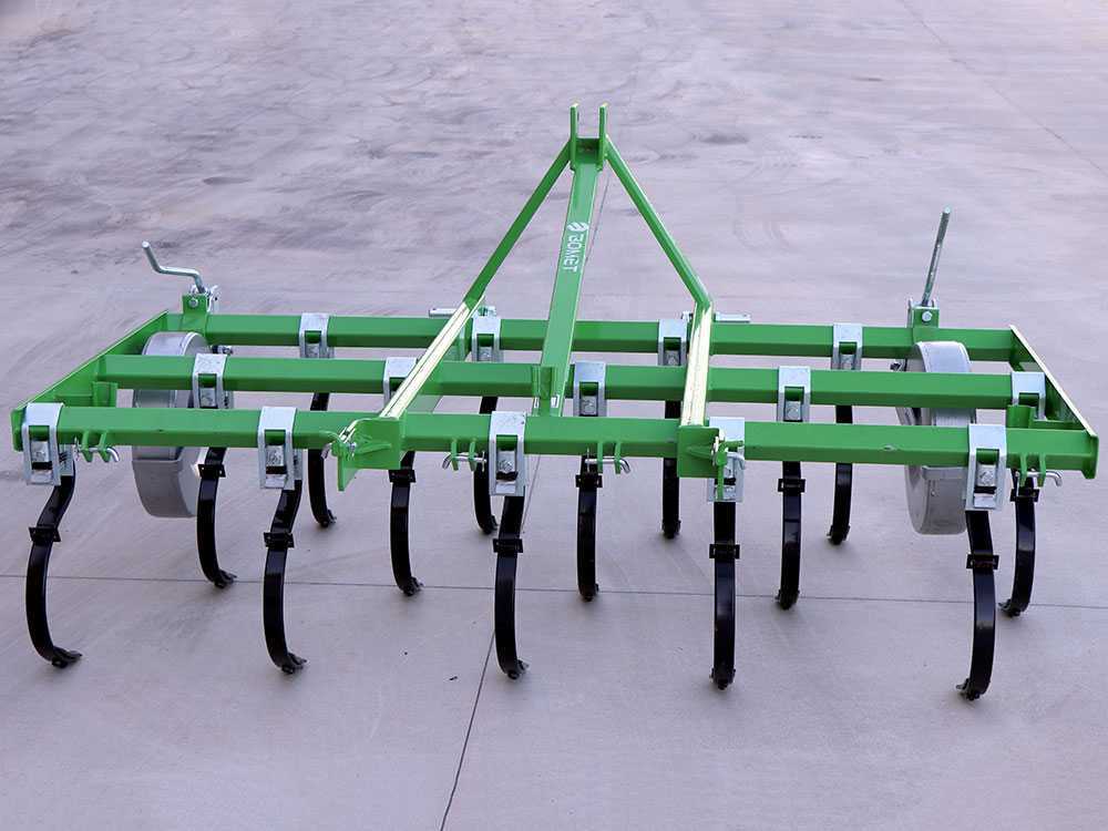 Bomet Dorado – Vibrocultivador de muelles – 11 dientes – Anchura de trabajo 170 cm - Imagen 5