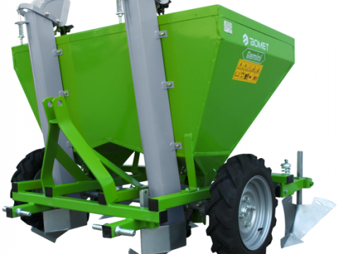 Bomet Gemini – Plantadora de patatas de doble hilera – Ruedas de goma