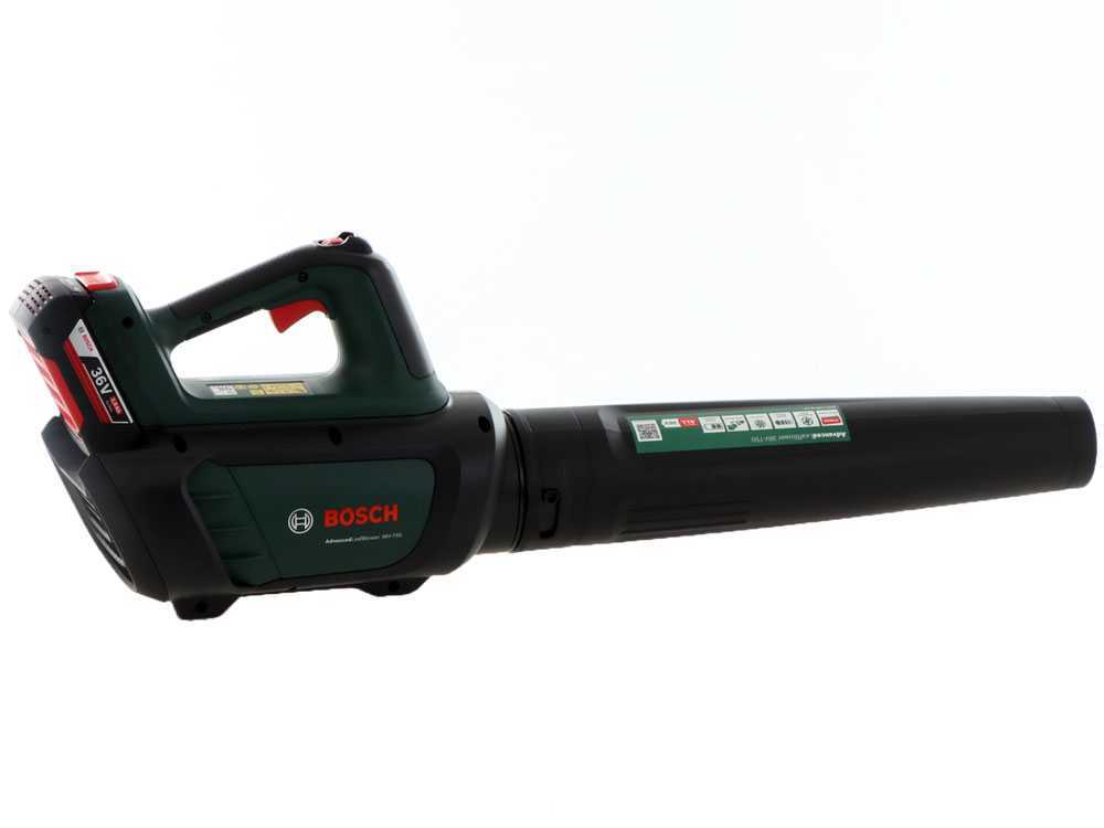 Bosch Advanced Leaf Blower 36V-750 – Soplador eléctrico a batería – 36V 2Ah - Imagen 5
