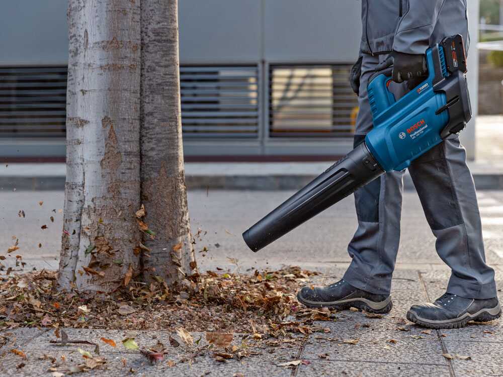 Bosch Professional GBL 18V-750 – Soplador de hojas a batería 18 V/8,0 Ah + Cargador rápido - Imagen 2