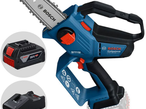 Bosch Professional GKE 18V‑15 – Podadora manual a batería – 18 V 4 Ah