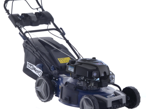 BullMach ACHILLE 51 BS – Cortacésped de gasolina de tracción 4 en 1 – Motor B&S750EX