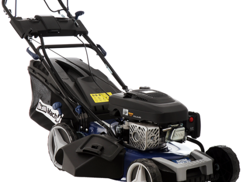 BullMach ACHILLE 51 E – Cortacésped de gasolina de tracción – Motor de 224 cc