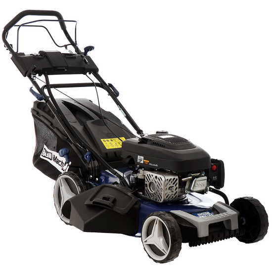 BullMach ACHILLE 51 E – Cortacésped de gasolina de tracción – Motor de 224 cc