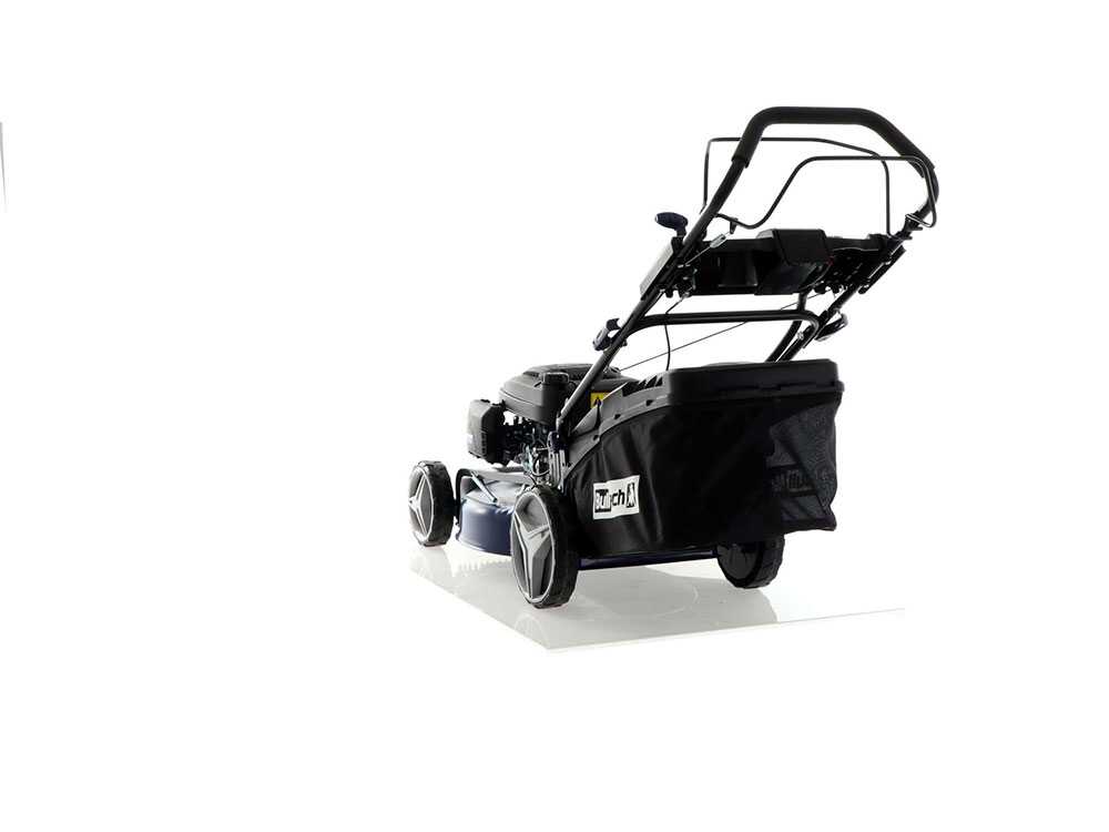 BullMach ACHILLE 51 E – Cortacésped de gasolina de tracción – Motor de 224 cc - Imagen 3