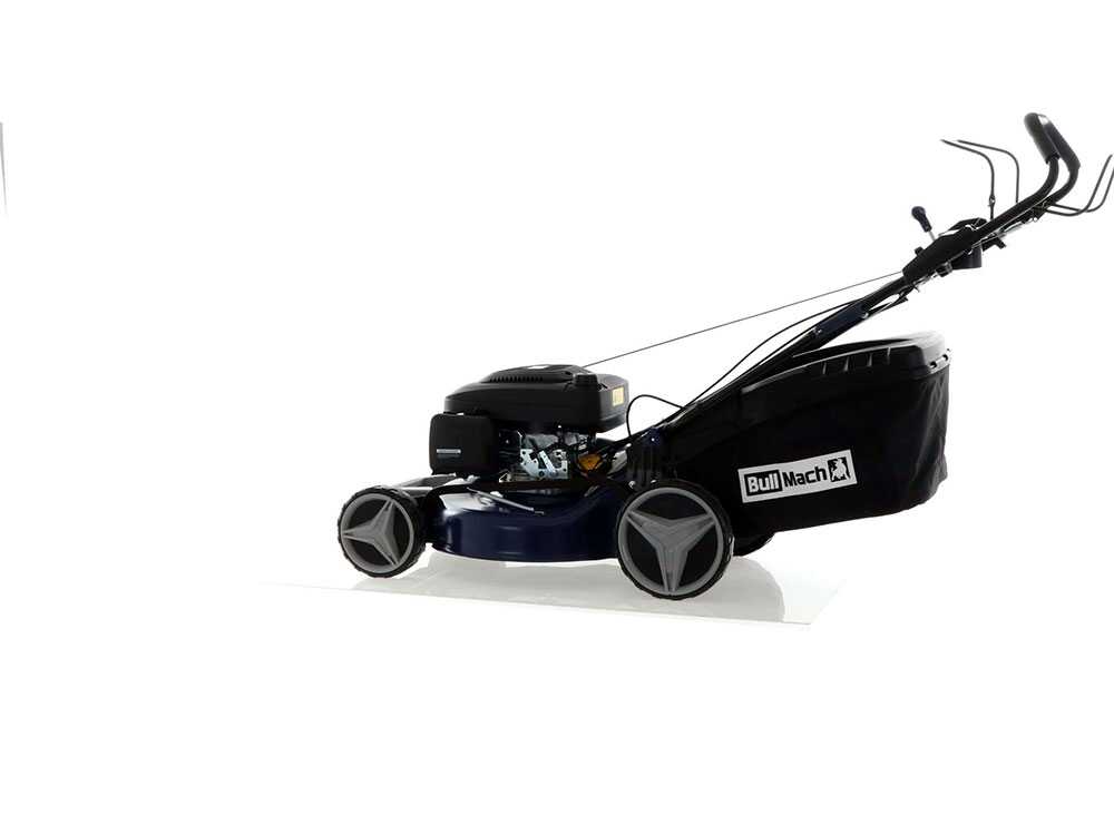 BullMach ACHILLE 51 E – Cortacésped de gasolina de tracción – Motor de 224 cc - Imagen 4