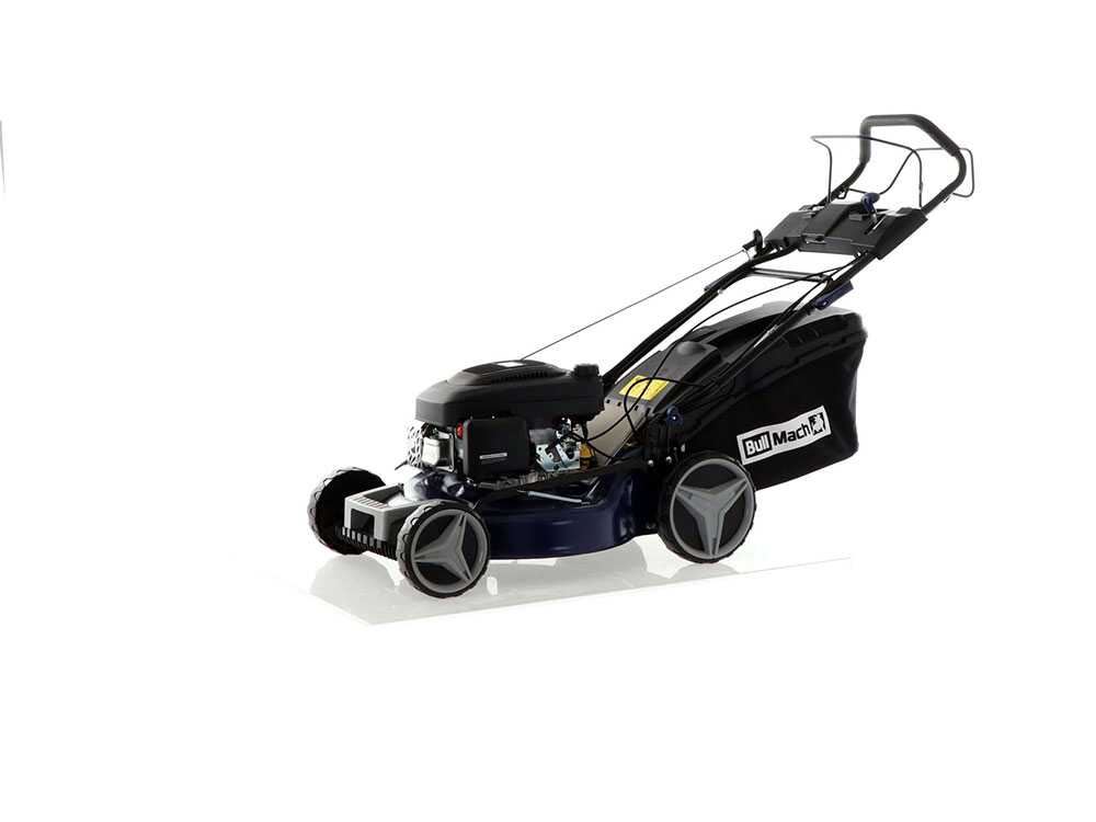 BullMach ACHILLE 51 E – Cortacésped de gasolina de tracción – Motor de 224 cc - Imagen 5