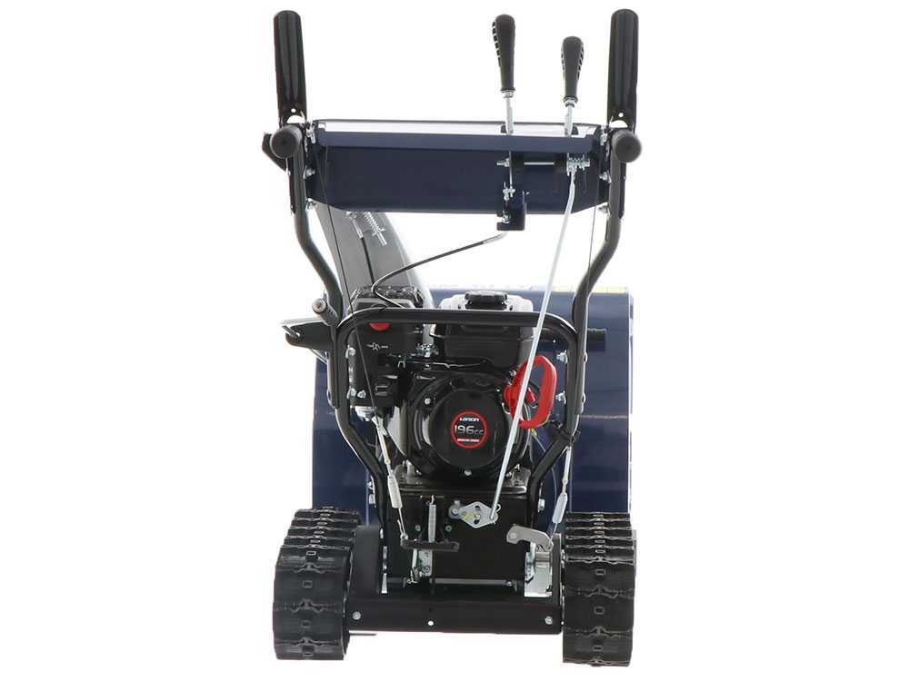 BullMach BM-61 LT – Quitanieves de gasolina – de orugas – Loncin H200 - Imagen 5