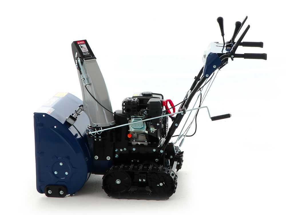 BullMach BM-61 LTE – Quitanieves de gasolina – de orugas – Loncin H200 - Imagen 4