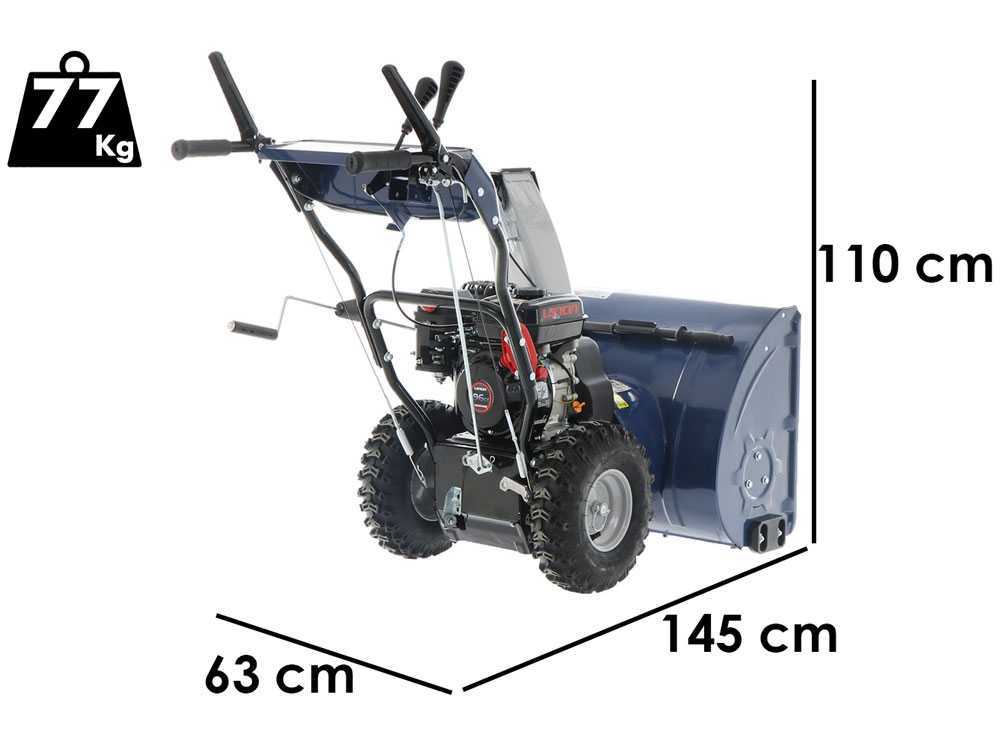BullMach BM-61 LW – Quitanieves de gasolina – Loncin H200 - Imagen 2