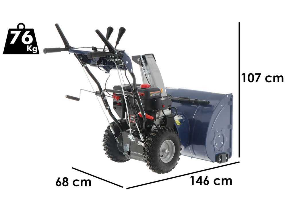 BullMach BM-66 LWE – Quitanieves de gasolina – Loncin G210F(D)S - Imagen 2