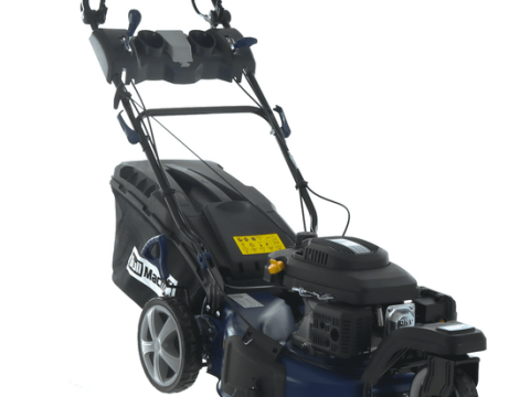 BullMach CERBERO 53 – Cortacésped de gasolina de tracción – Corte 53 cm – 4 en 1