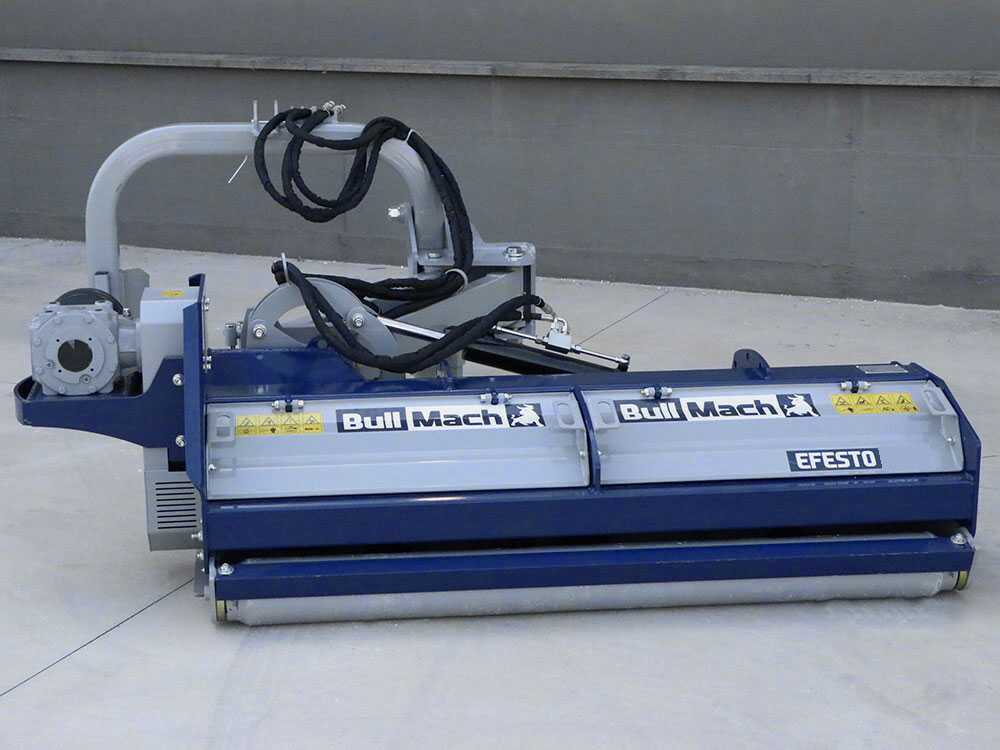 BullMach Efesto 160 – Trituradora de brazo lateral para cunetas – Serie pesada - Imagen 4