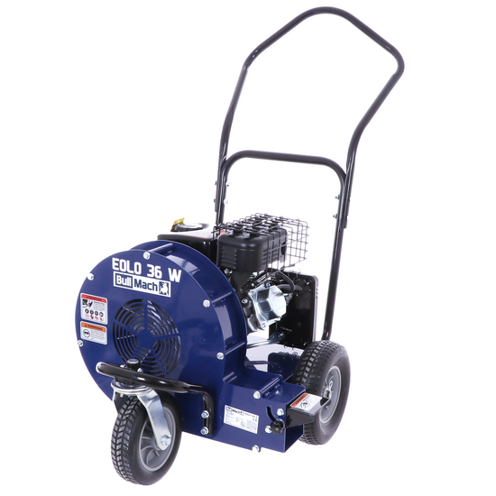 BullMach EOLO 36W – Soplador de gasolina con ruedas – Rato 7 CV