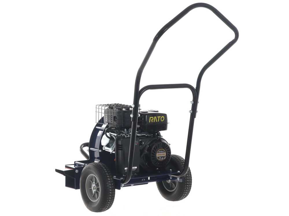 BullMach EOLO 36W – Soplador de gasolina con ruedas – Rato 7 CV - Imagen 5
