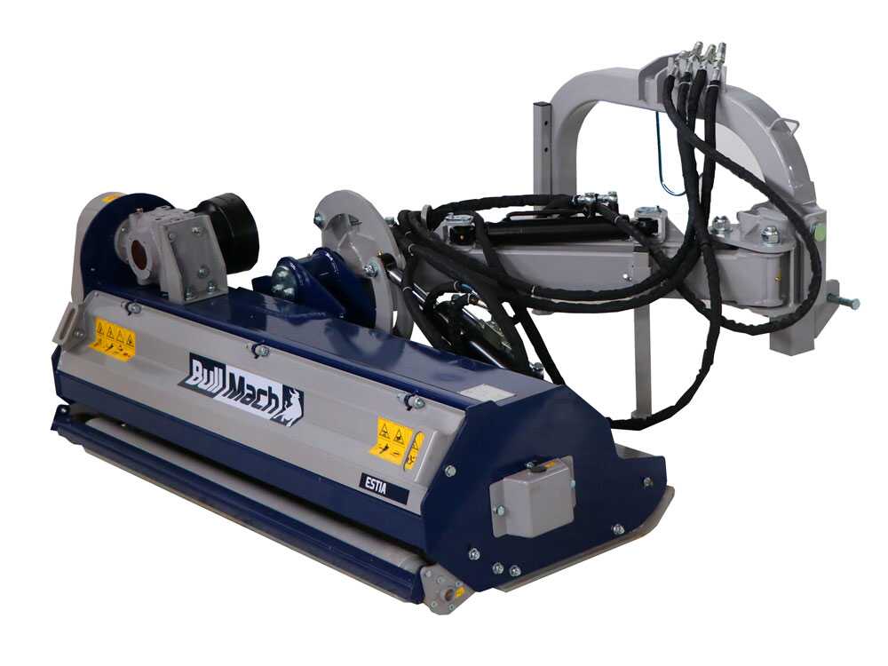 BullMach Estia 160 – Trituradora de brazo lateral para tractor – Serie media - Imagen 3