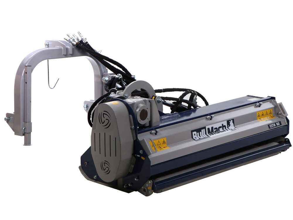 BullMach Estia 160 – Trituradora de brazo lateral para tractor – Serie media - Imagen 5