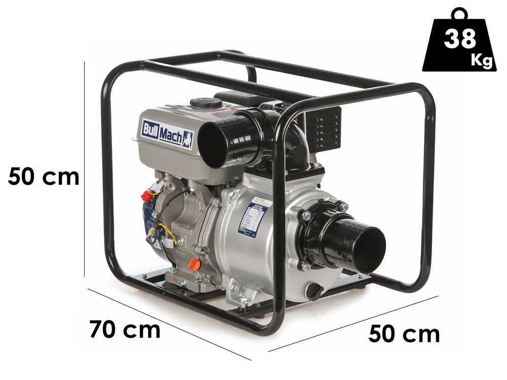 BullMach LYMPHIA 100 – Bomba de gasolina – con racores de 100 mm - Imagen 2
