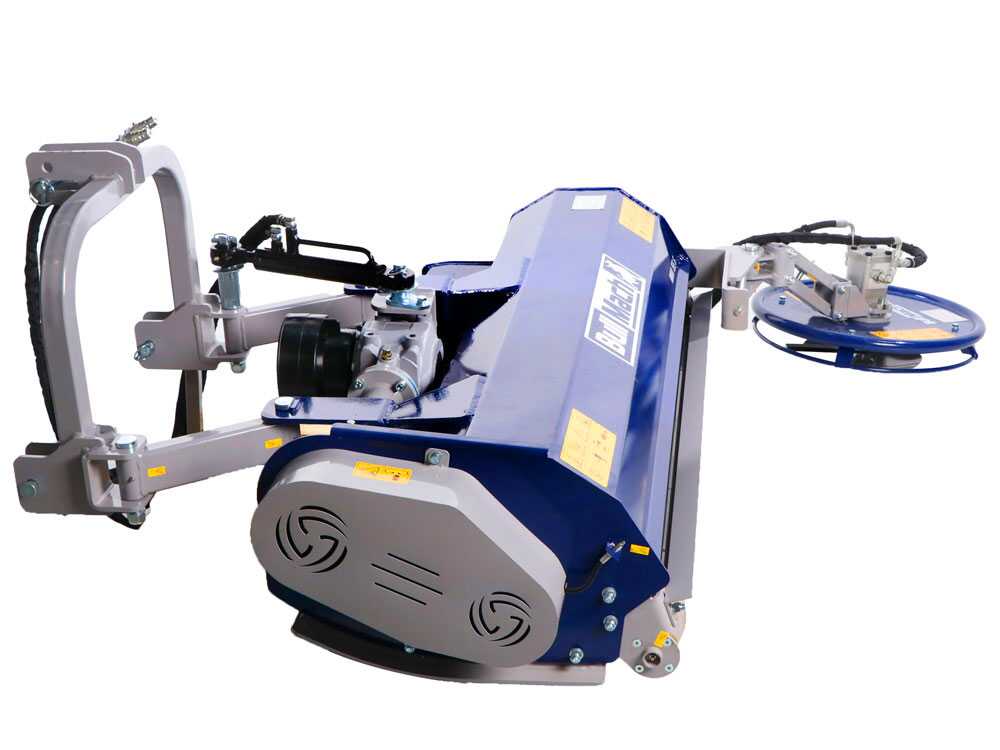 BullMach MAIA 155 SH – Trituradora para tractor con disco intercepas – Serie media – Desplazamiento hidráulico - Imagen 5