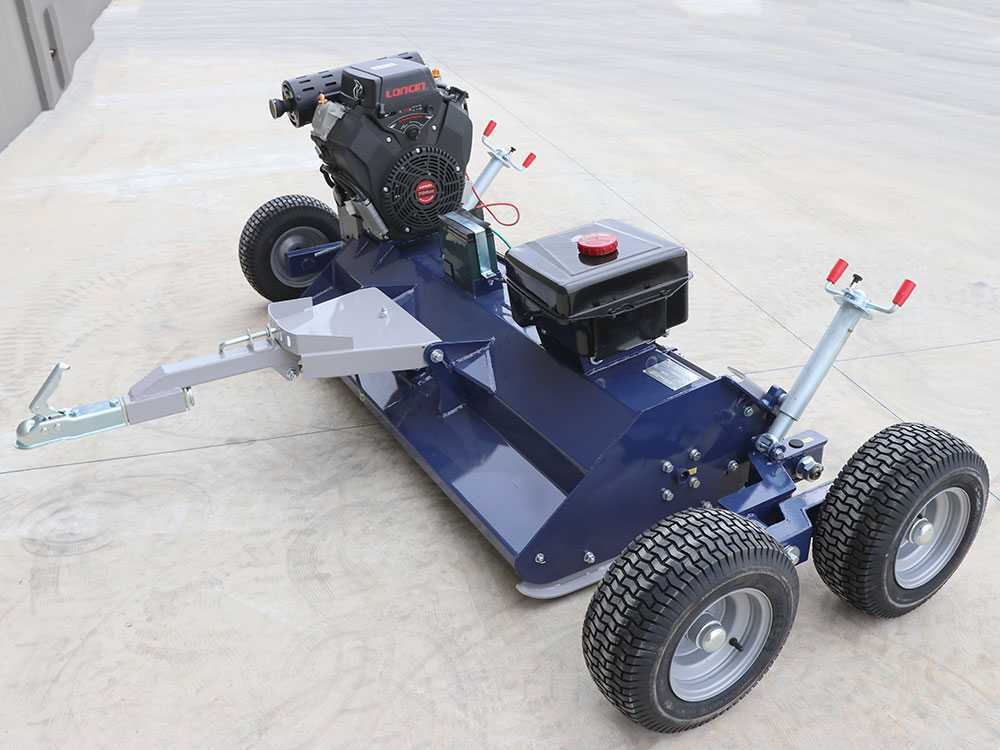 BullMach PAN 150 L – Desbrozadora de arrastre para quad – Loncin LC2V80FD - Imagen 4