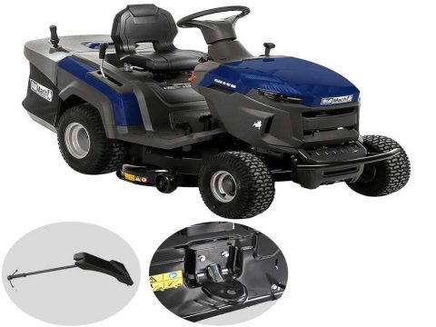BullMach PEGASO 95-160 RMH – Tractor cortacésped con transmisión hidrostática – Recogedor – Mulching