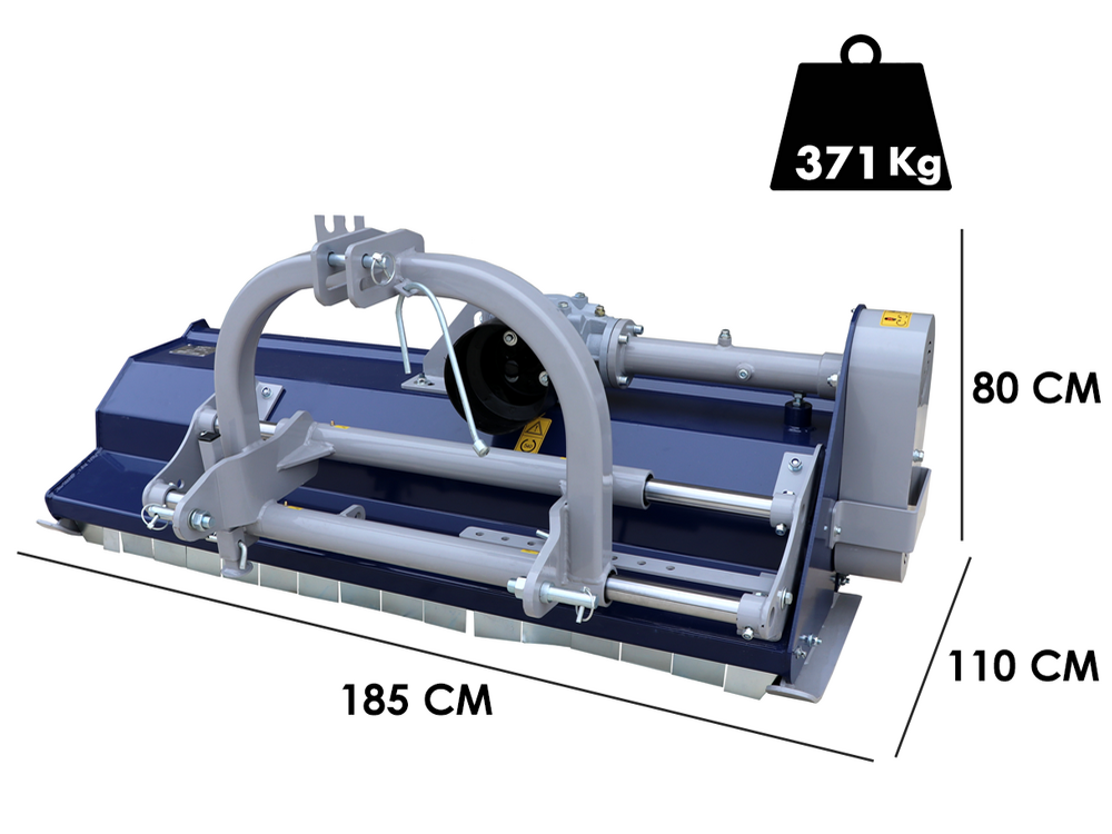 BullMach REA 165 S – Trituradora para tractor – Serie media – Con desplazamiento manual - Imagen 2