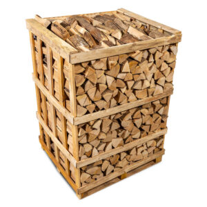 Caja de leña – 45 cm – Mezcla de maderas duras (2 m3 )