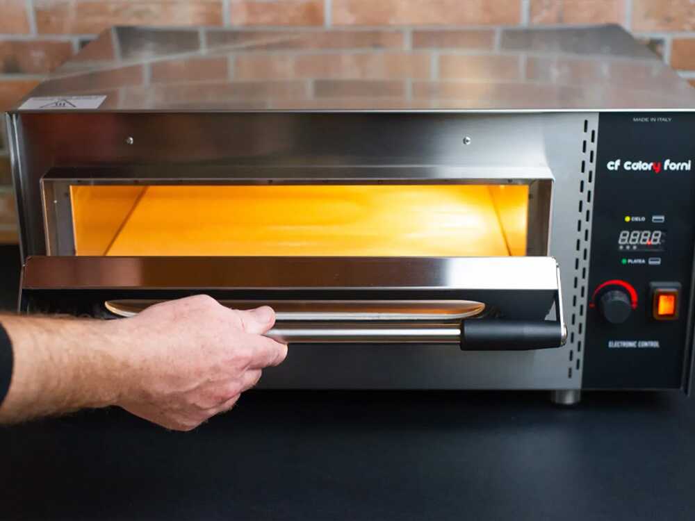 Calory Forni CF62E – Horno eléctrico para pizza – 2800 W - Imagen 4