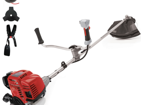 Castelgarden BC 450 HD – Desbrozadora de gasolina de 4 tiempos – Motor Honda GX50