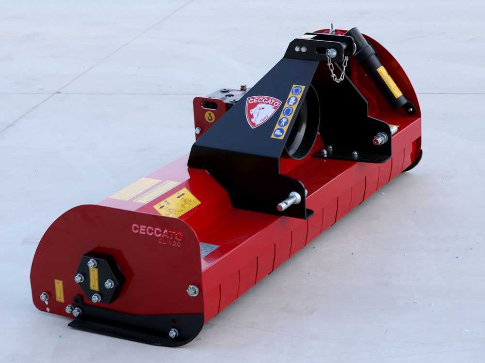 Ceccato Trincione 290 – Trituradora para tractor – 140 cm – 24 martillos – Serie ligera - Imagen 4