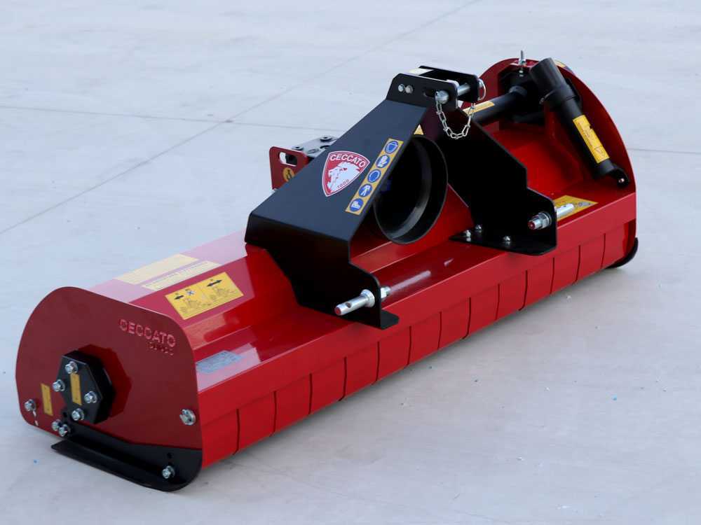 Ceccato Trincione 290 – Trituradora para tractor – 140 cm – 24 martillos – Serie ligera - Imagen 5
